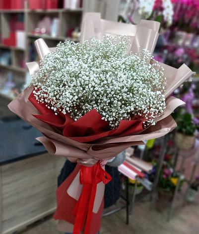 Букет цветов из: Гипсофила в Балтийске