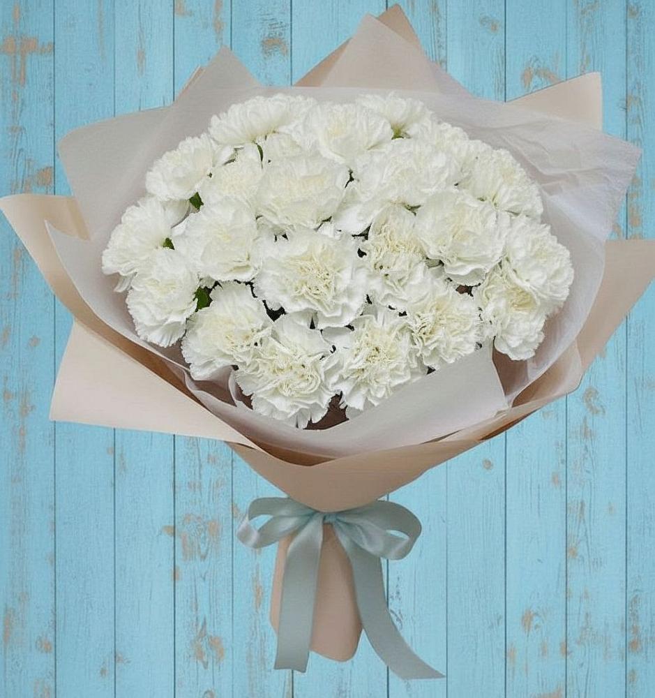 Букет цветов из: Гвоздики в Балтийске