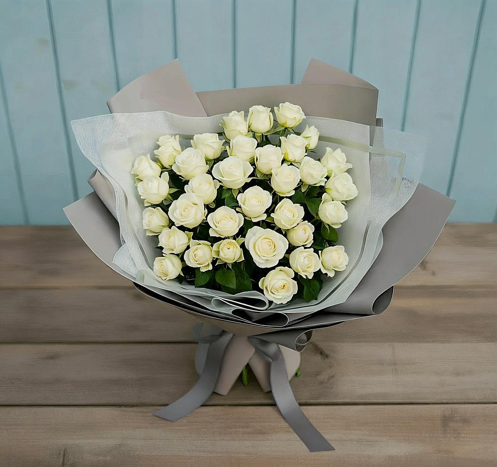 Букет Белоснежная нежность в Балтийске