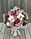 Букет цветов из: Альстромерии, Гвоздики, Розы и Хризантемы в Балтийске