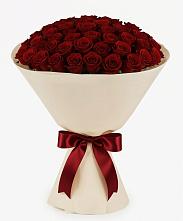 Букет 101 Бордовая роза Блэк Бакарра в Балтийске