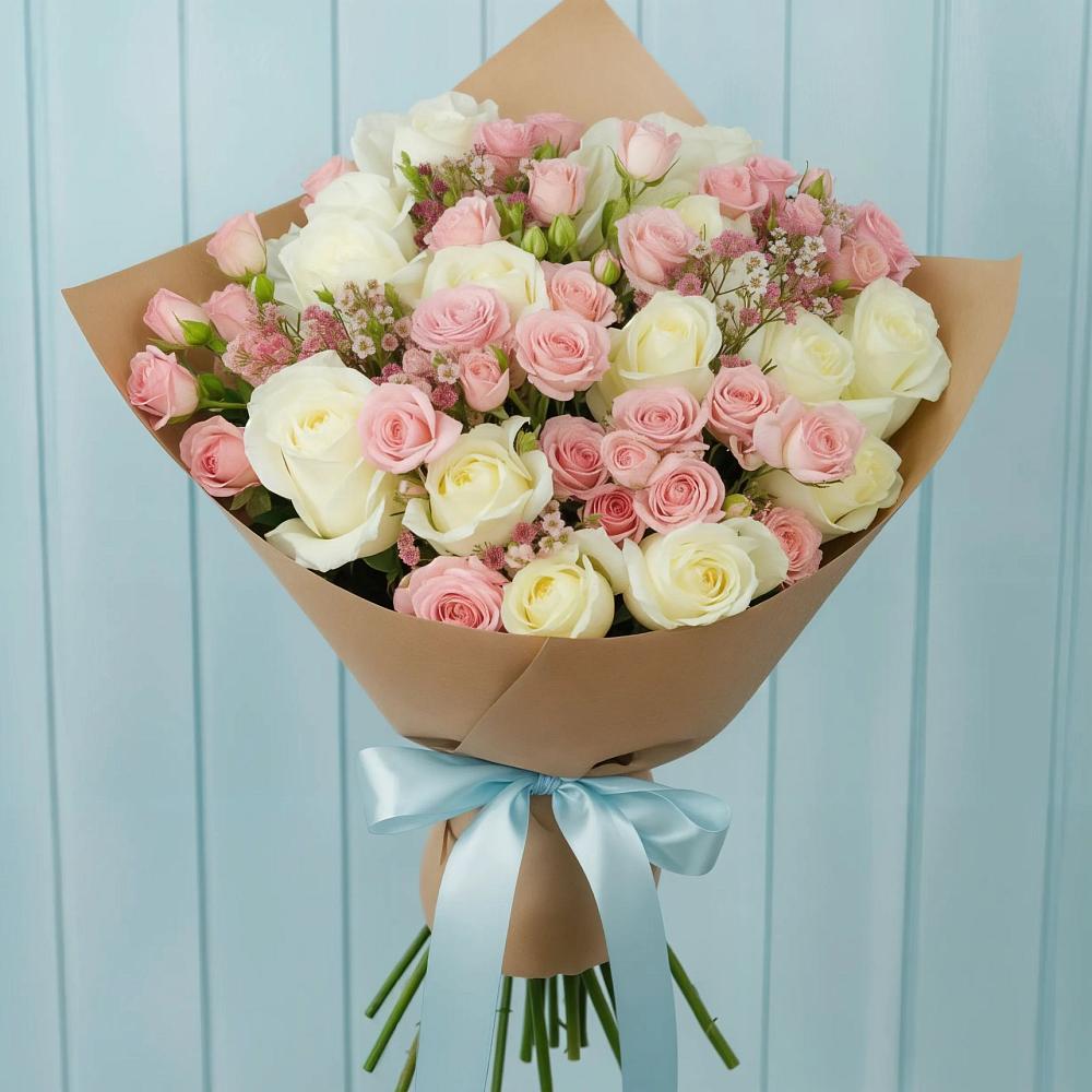 Букет цветов из: Розы в Балтийске