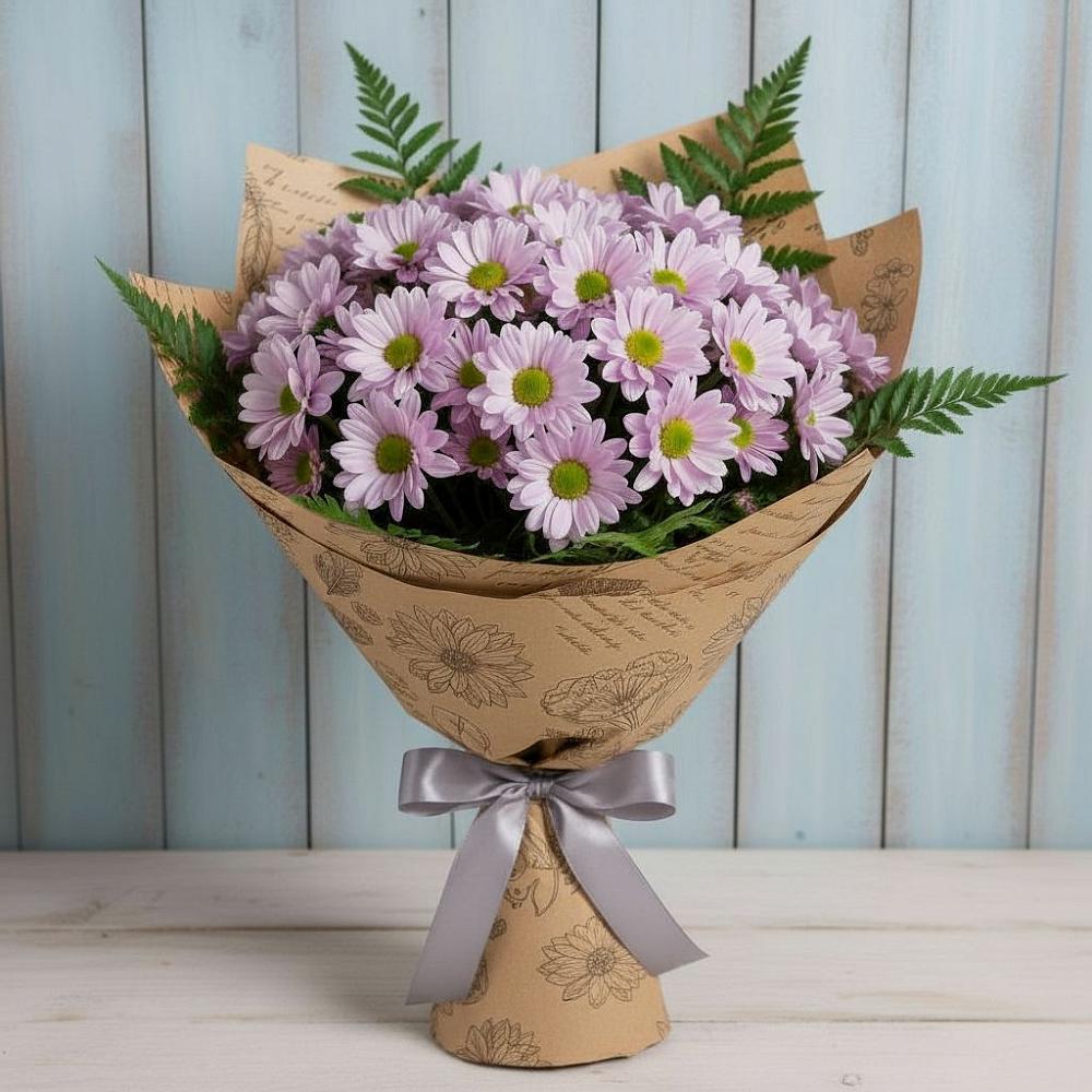 Букет цветов из: Хризантемы в Балтийске