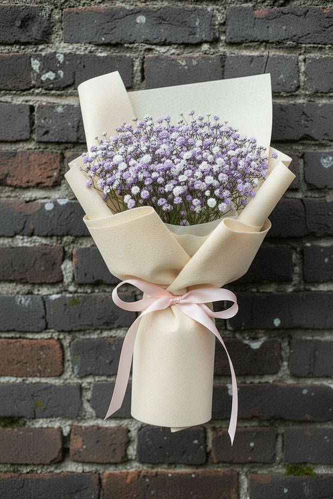 Букет цветов из: Гипсофила в Балтийске