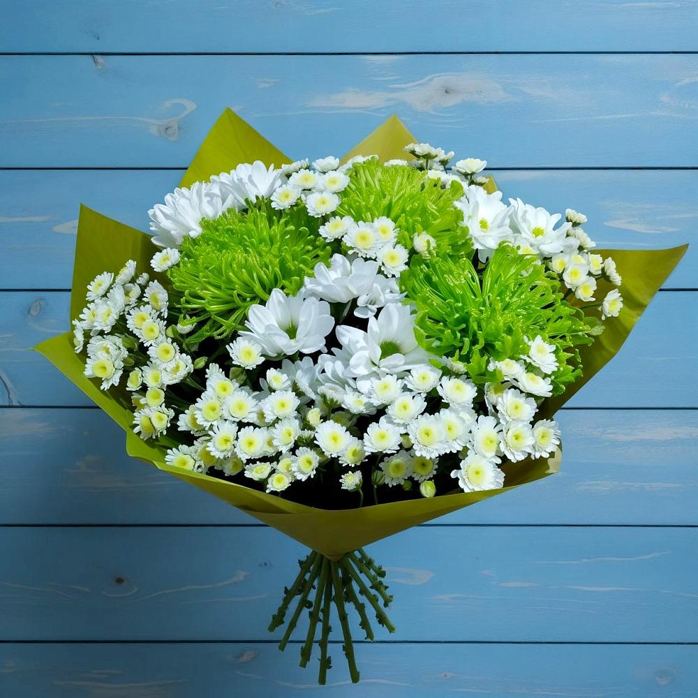Букет цветов из: Хризантемы в Балтийске