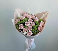 Букет цветов из:  Розы и Хризантемы в Балтийске
