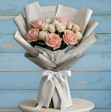 Букет цветов из:  Розы в Балтийске