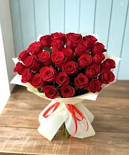 Букет 29 Красных роз в Балтийске