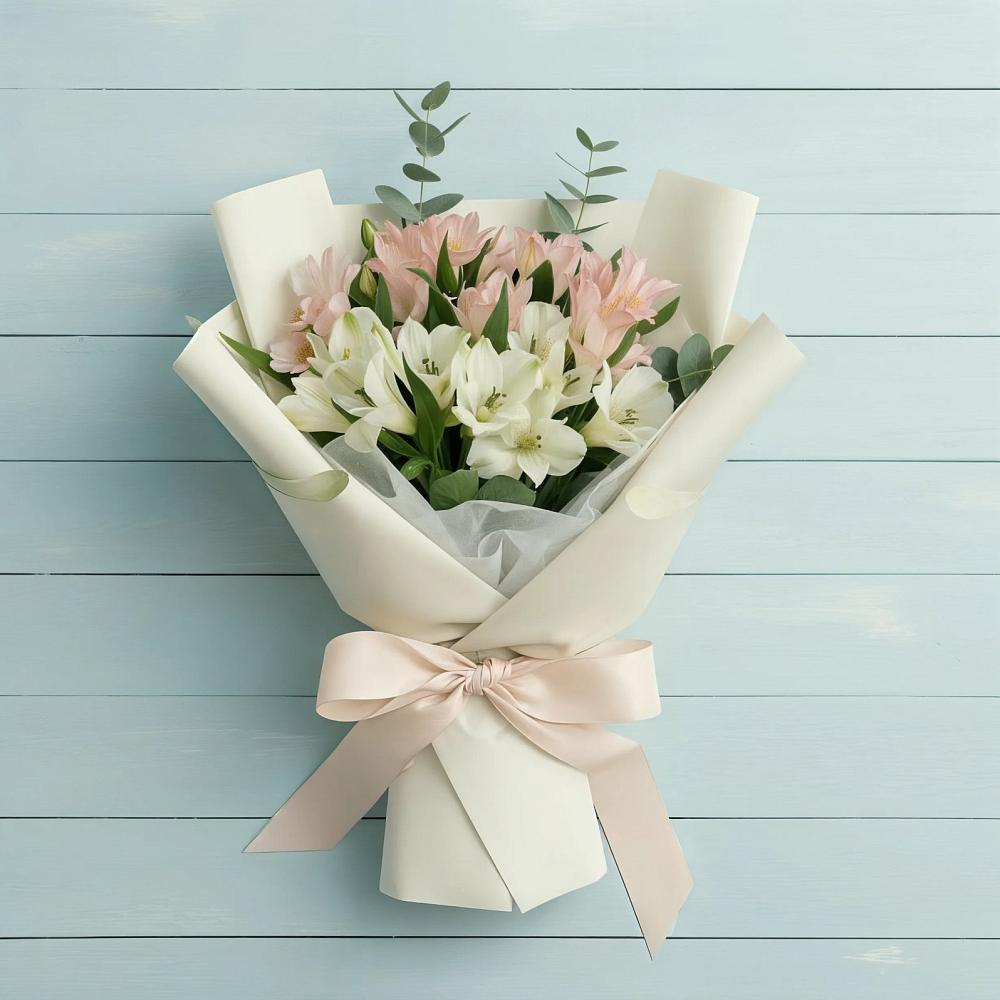 Букет цветов из: Альстромерии в Балтийске