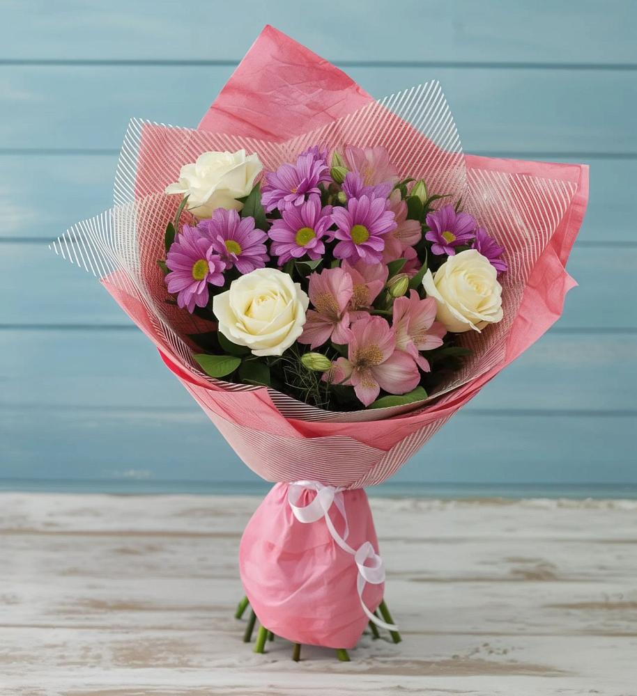 Букет цветов из: Герберы в Балтийске