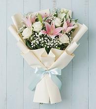 Букет цветов из:  Лилии в Балтийске